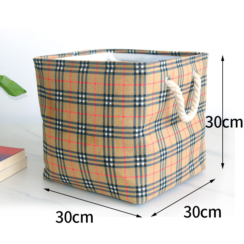 Lienzo a rayas Plaid