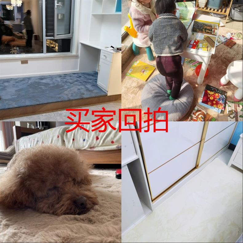 Billiard Hall Sleeping Type High-End Asymmetrical Wedding Rectangular No-Wash Red Carpet Visual Leisure Green Carpet