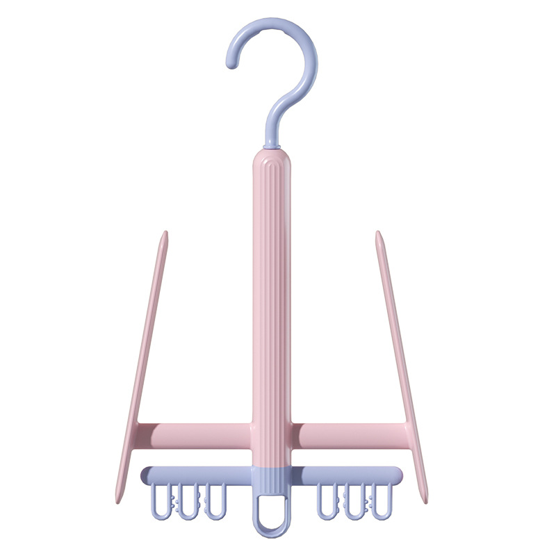 Zapatero estante creativo a prueba de viento zapatos giratorios artefacto balcón colgante zapatos multifunción percha gancho estante de secado almacenamiento