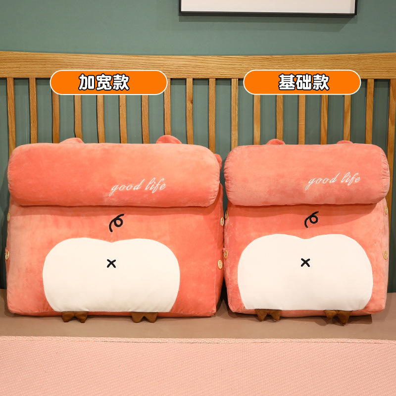 Cojín infantil para cama, diseño lavable y soporte para cuello/cintura