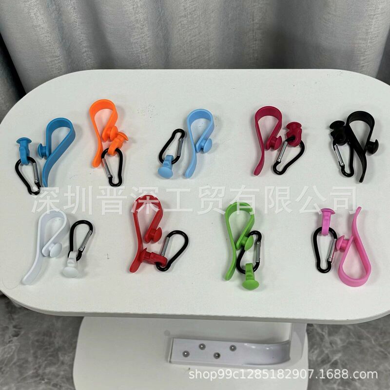 Bogg bag hook suit U-shaped hook mushroom buckle carabiner three-piece set hole bag accessories factory in stock