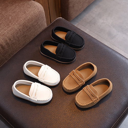 Korean children's soft soled flat shoes for boys, new spring and autumn Dou Dou shoes, wholesale children's shoes