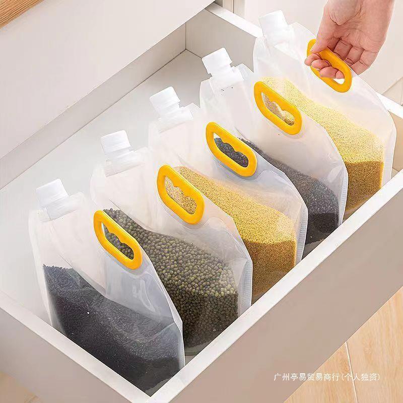 穀物密封袋、食品グレードの穀物保存品、増粘包装容器、密封缶、収納ボックス、米バケツ|undefined