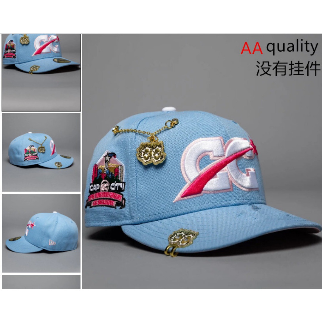 Comercio exterior transfronterizo al por mayor 2026 AA gorra de boca de pato bordado tridimensional ajustable gorra de hip-hop Yankees Dodgers