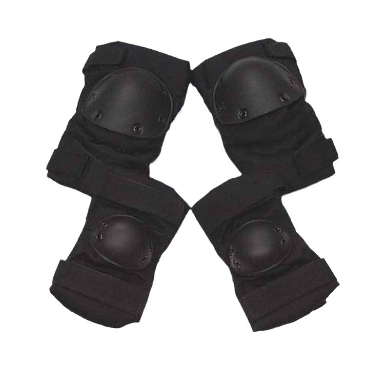 Juego de Rodilleras y Coderas Tácticas Protección para Rodillas y Codos para Entrenamiento Deportes al Aire Libre