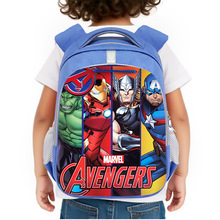 新款复仇者联盟漫威儿童书包大容量收纳学生双肩包减负休闲背包