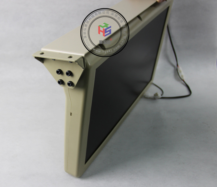 22-inch electric fully automatic flip display car LCD car TV mobile phone interconnection