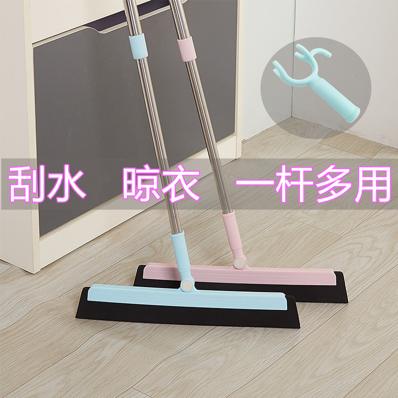 Magic broom scraper sweeping water mop bathroom hair sweeping bathroom wiper pet magic broom