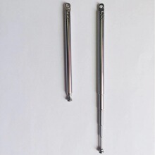 5273白扁头 防盗报警器收音机通信五金天线 扁头 可伸缩拉杆天线