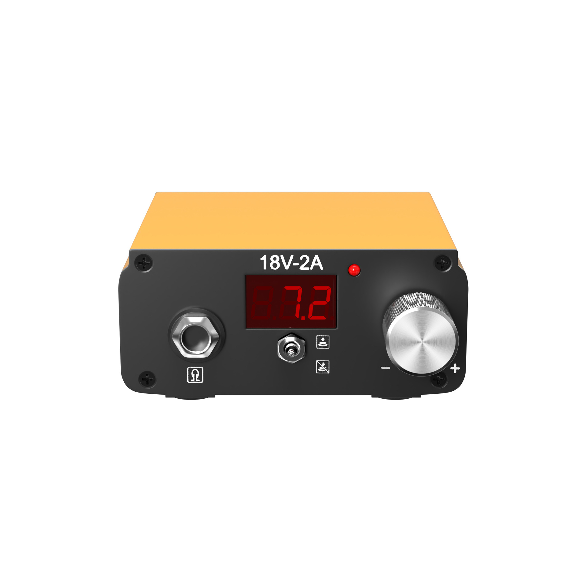 Nuevo pedal de fuente de alimentación de bordado de tatuaje integrado con pantalla mano dial fuente de alimentación pedal-libre tatuaje herramienta de suministro de energía equipo de tatuaje