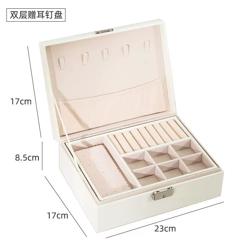(Cross-border trading), storage system, storage box, earrings, wooden capacious necklace, direct factory sales