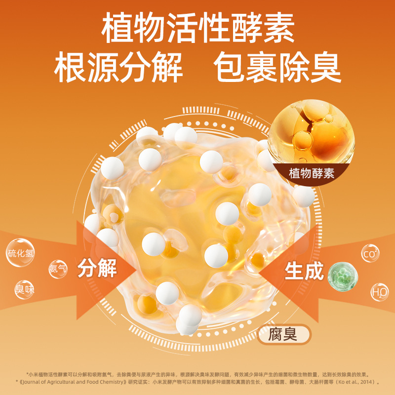 Gato de mijo mezcla de arena de gato desodorante fondo no pegajoso fácil de aglomerar polvo bajo tofu arena de gato productos de limpieza de mascotas al por mayor