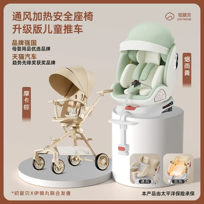 Car child safety seat: 0-4 Years Old 12 Can - comfortable-package-misty-rain-green-mocha-brown