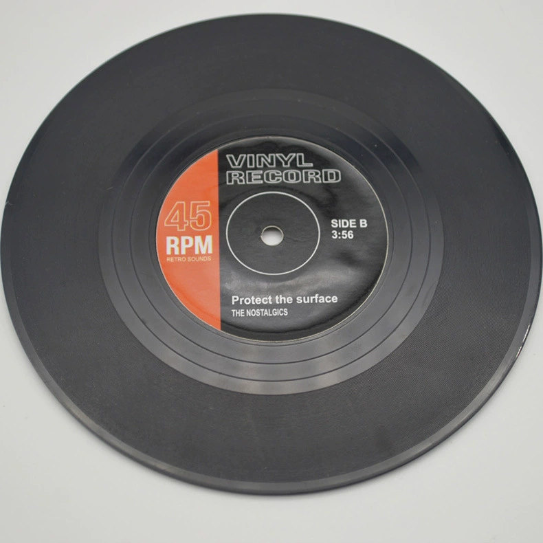 Трансграничный кофе CD подставки ABS Пластиковые нескользящие чайные подставки для подставок Ретро виниловые CD пластинки изолированные подставки