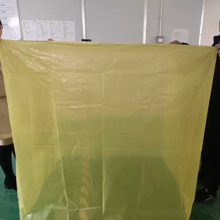 防锈立体袋黄色机械设备防锈包装立体袋五金汽配零件防锈袋批发