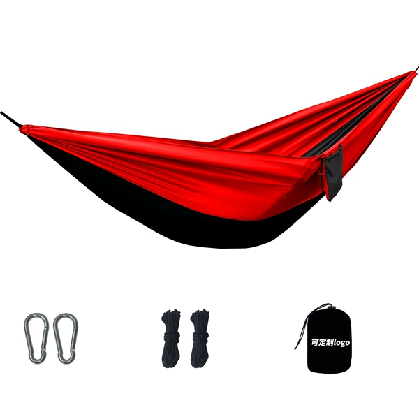 Black and red - 270*140 [Tie rope + safety buckle]