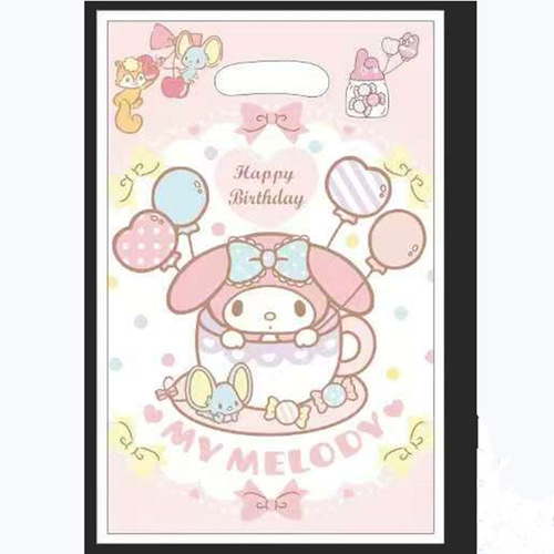 Labbub Ready Stock Children's Birthday Party Gift Bags Return Gift Bags Festival Party Supplies Candy Bags Shimmer Bags