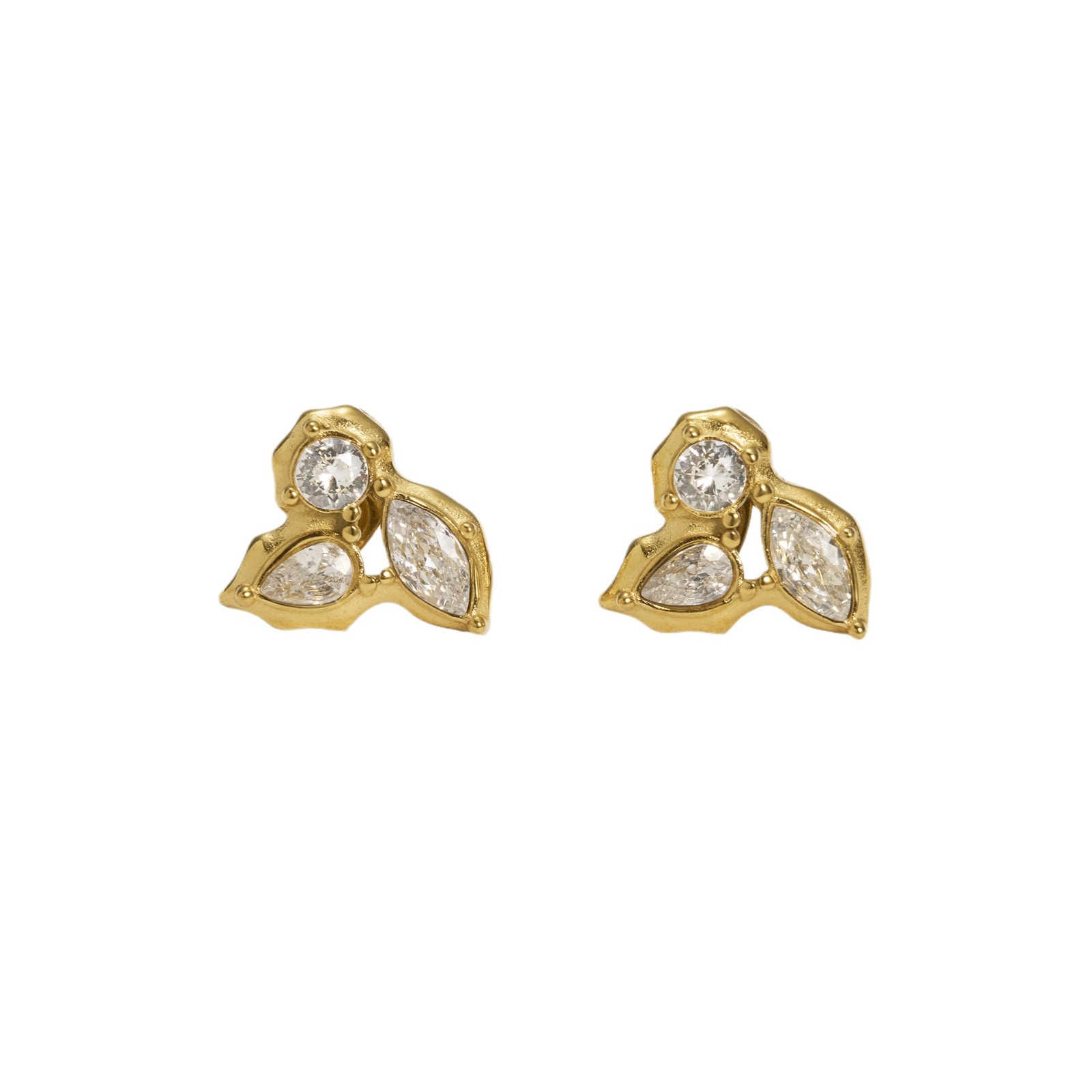 Men’s Titanium Earring Set Studs And Small Hoops Hypoallergenic_voghion.com