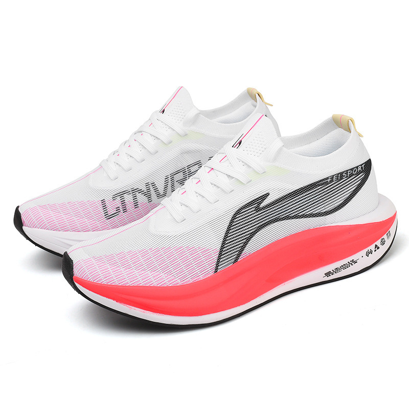 Feidian 5E carbon plate running shoes rebound shock absorption 2025 new year of the snake limited breathable marathon racing sneaker