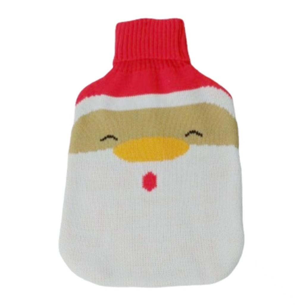 Suministro directo de fábrica cubierta de lana bolsa de agua caliente tejido de lana jacquard bolsa de agua caliente cubierta dormitorio bolsa de agua caliente Decoración