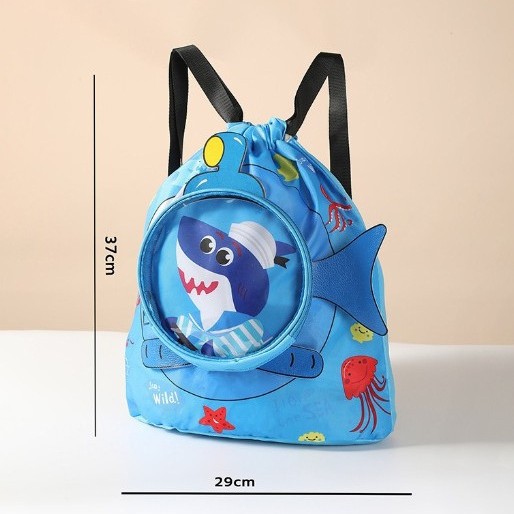 Blue small shark for swimming, 1 pieces