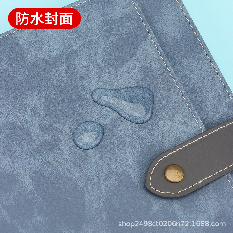 A5 cuaderno simple trabajo de oficina de negocios diario de la conferencia registro de la reunión anual de la empresa regalo se puede imprimir logotipo