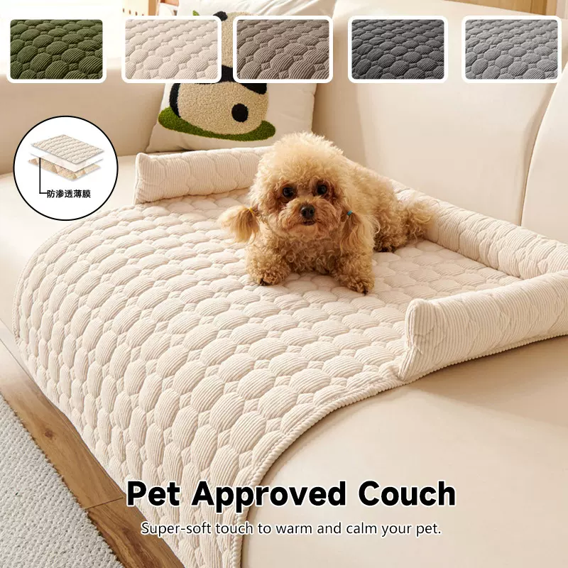 跨境专供宠物沙发垫加厚防猫抓沙发宠物窝防滑猫狗睡觉用狗窝猫垫