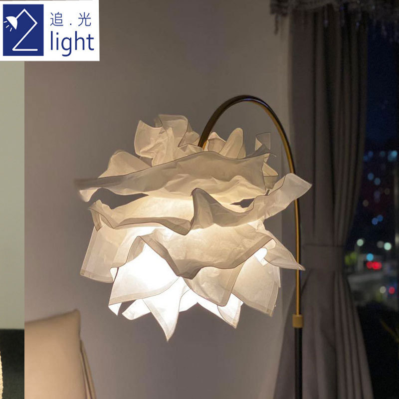 Modern Simple Nordic European Style Cloud Chandelier Shopping Mall Hotel Wedding Shop Theme Homestay Exhibition Paper Lampshade