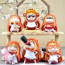 小埋干物妹手办摆件干饭人扭蛋盲盒夹娃娃机卡通动漫公主摆件代发