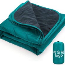 野餐露营垫野外保暖抓绒毯子办公室午休垫登山休闲野餐垫户外野营