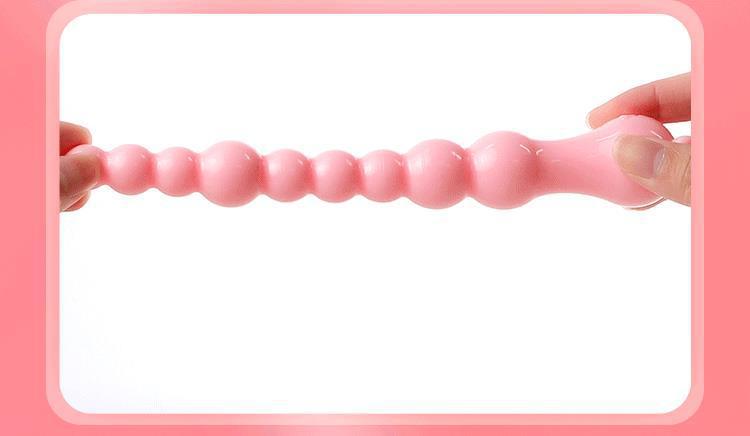 Mystery Queen Anal Beads in Youth Pink, Automatic Control Adult Toy — detail image 22