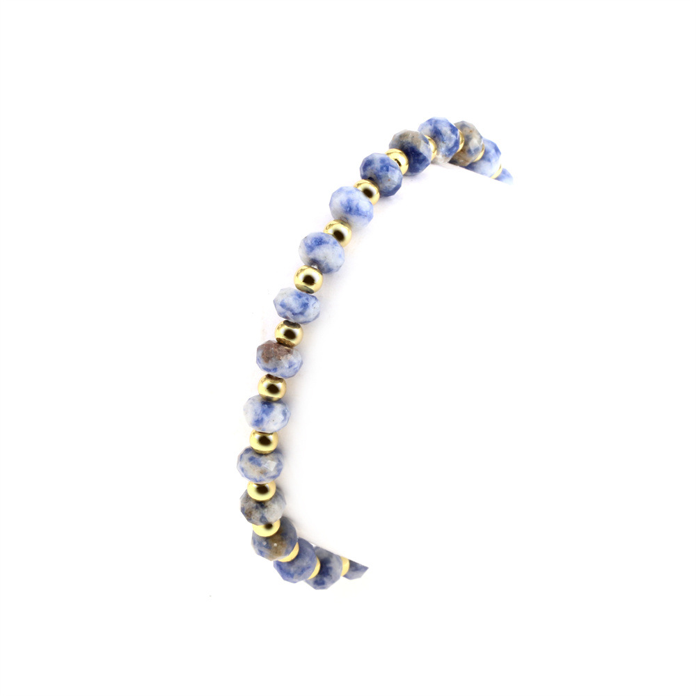 Fashion Geometric Semi-precious stone Beaded Womenu0027S Bracelets 1 Piece