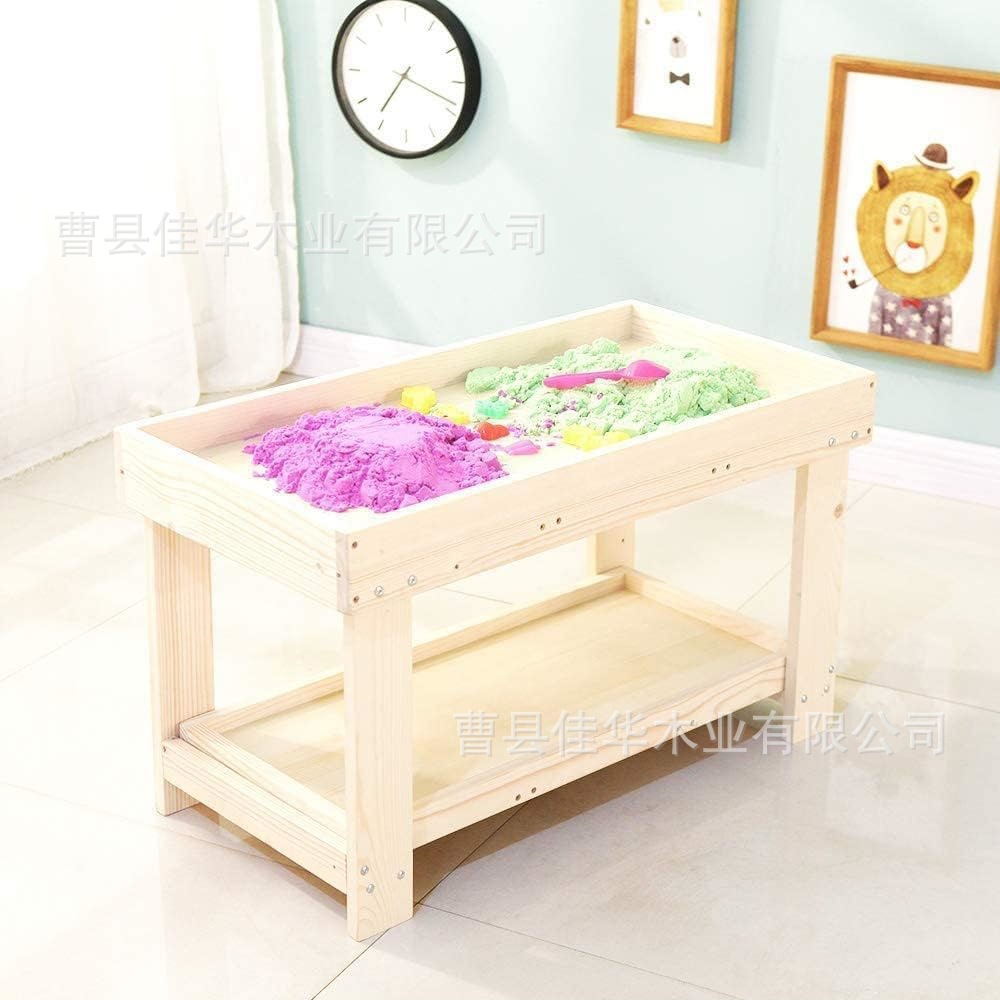 Kindergarten Mobile Art Table Children's Activity Table Early Education Children's Studio Organizer Painting Table Building Block Game Table