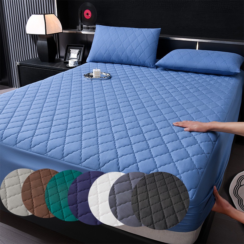 Foreign Trade Amazon Cross-Border Waterproof Bed Sheet, Water-Proof and Dust-Proof Cover, Urine-Proof Bed Cover, Simmons Mattress Protector Wholesale