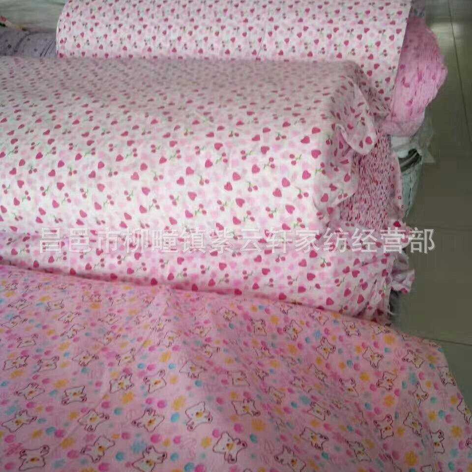 处理被衬布 平纹印花布 稀棉包被布 包棉花布