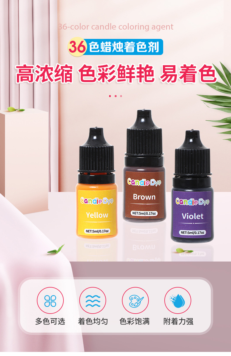 Краситель Gold Quality для свечей и мыла цвет Матча