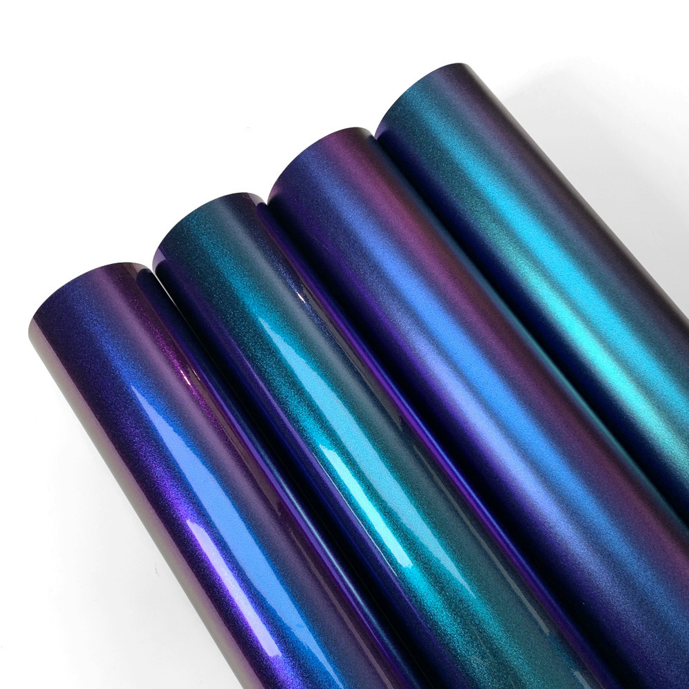 Two-Color Dreamy Purple Charm Blue Purple Car Color Changing Film金沙 Chameleon Car and Motorcycle Modification Stickers