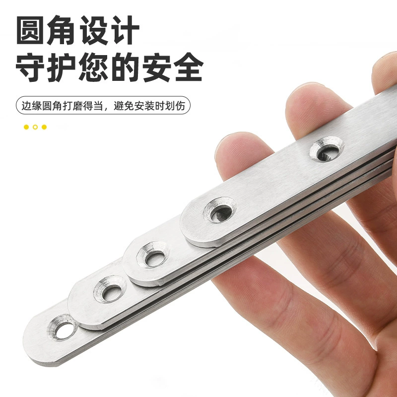 Amada thickened stainless steel corner code layer holding layer connecting L -shaped right -angle bracket 90 degrees wholesale