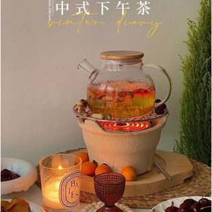 Outdoor Barbecue Grill, Commercial Charcoal Stove, Mud Stove, Small Grill, Cooking Tea and Hot Pot Around the Stove, Household Outdoor Edge to Philosophy
