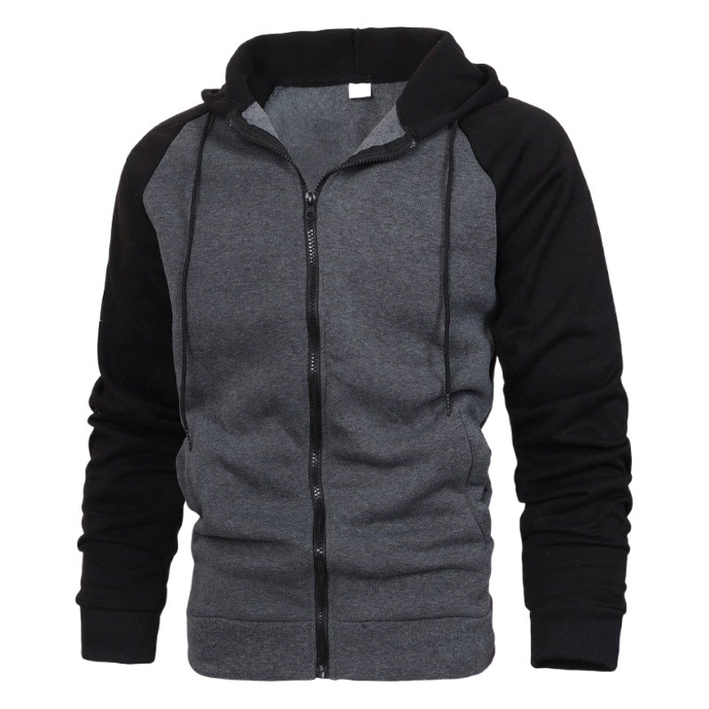 Трансграничное новое пальто, осенне-зимнее Европейское и американское мужское подходящее по цвету модный свитер с рукавами реглан, мужской повседневный спортивный топ