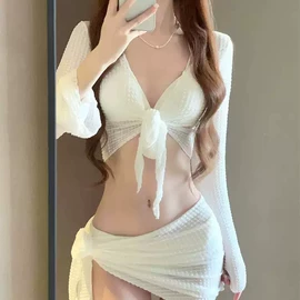 比基尼;连体泳衣;三件套泳装