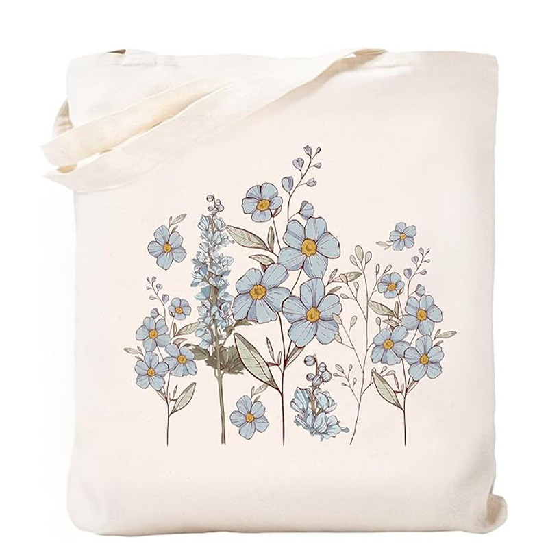 letras inglesas canciones impresión bolsas de lona bolsas de hombro bolsas plegables bolsas de mano bolsas de compras Amazon explosión comercio exterior