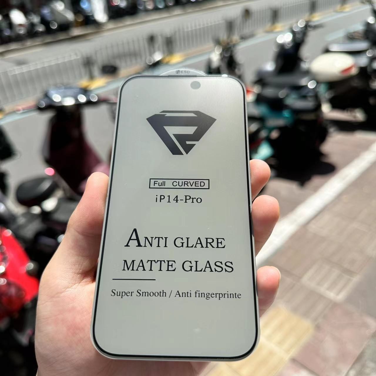 Aplicable a Apple 17promax película de endurecimiento iphone 16pro 15 + Corning Sanqiang 17AR película HD