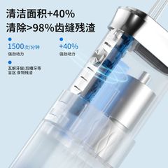 Portable electric water flosser for tartar removal, ultrasonic dental cleaner, water flosser kit, and electric teeth-cleaning device