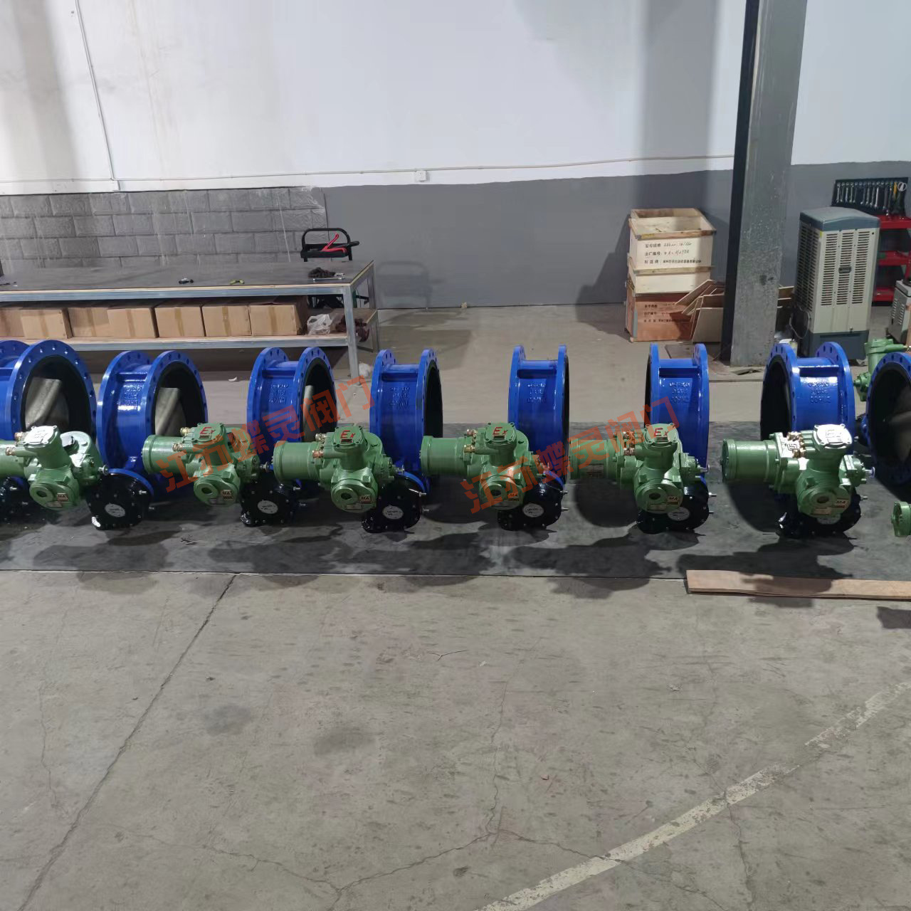 DN1米口径矿用隔爆型 电动蝶阀 瓦斯管道用蝶阀WSD941X-10Q