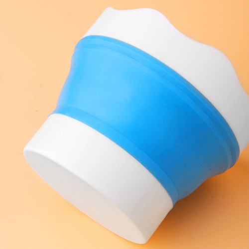 Cross-border retractable brush washing bucket Folding portable watercolor gouache paint brush washing painting art bucket wholesale