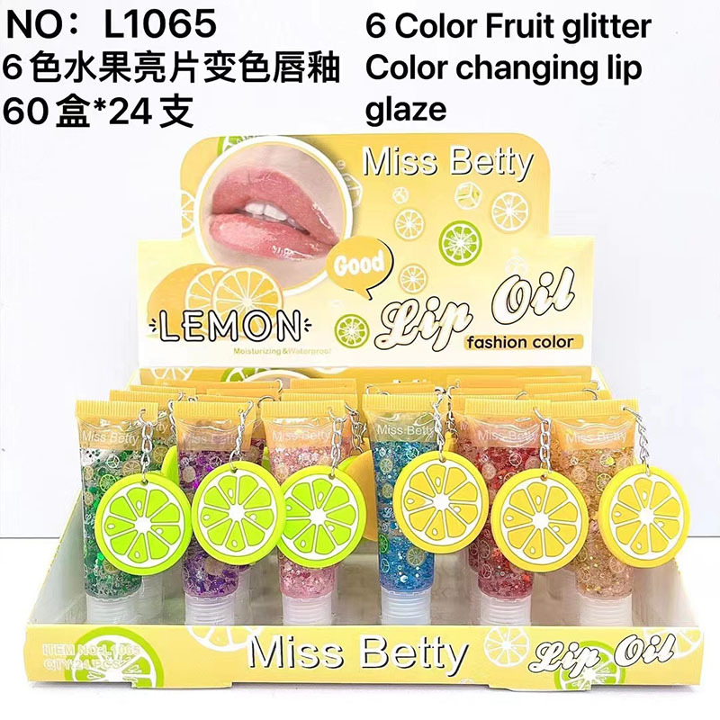 Nuevo Comercio exterior transfronterizo serie de dibujos animados resalte brillo de labios cambio de color esmalte de labios hidratante labio aceite lápiz labial agua maquillaje de labios