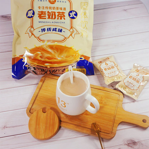 Factory Direct Processing of Inner Mongolia Traditional Milk Tea, Meal Replacement Xiangfeng Postnoon Bagged Sweet and Salty Milk Tea