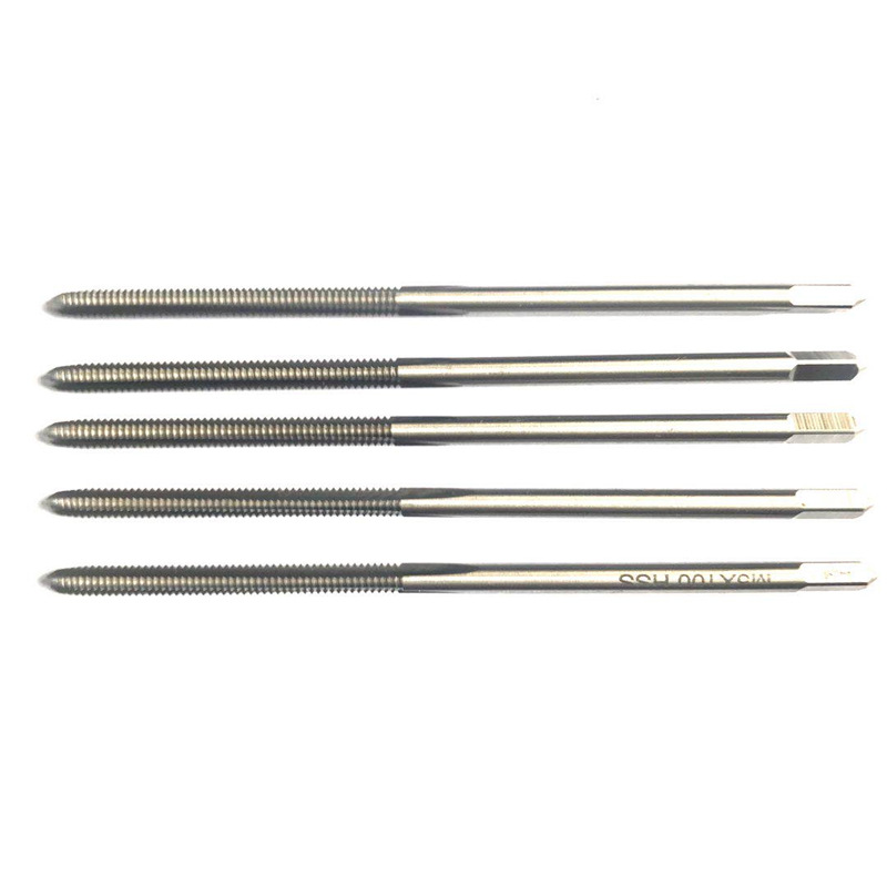 长刃加长机用丝锥M3M4M5M6M8M10M12*100x150细柄直槽细牙螺纹丝攻