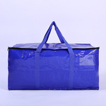 【现货热销】  亚马逊pp覆膜搬家袋大容量承重高便携可提pp编织袋